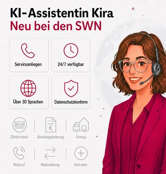 KI-Assistentin Kira bei den Stadtwerken Northeim